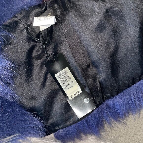 🌟NWT🌟 River Island Ext Longline Faux Fur Stole - Picture 3 of 5
